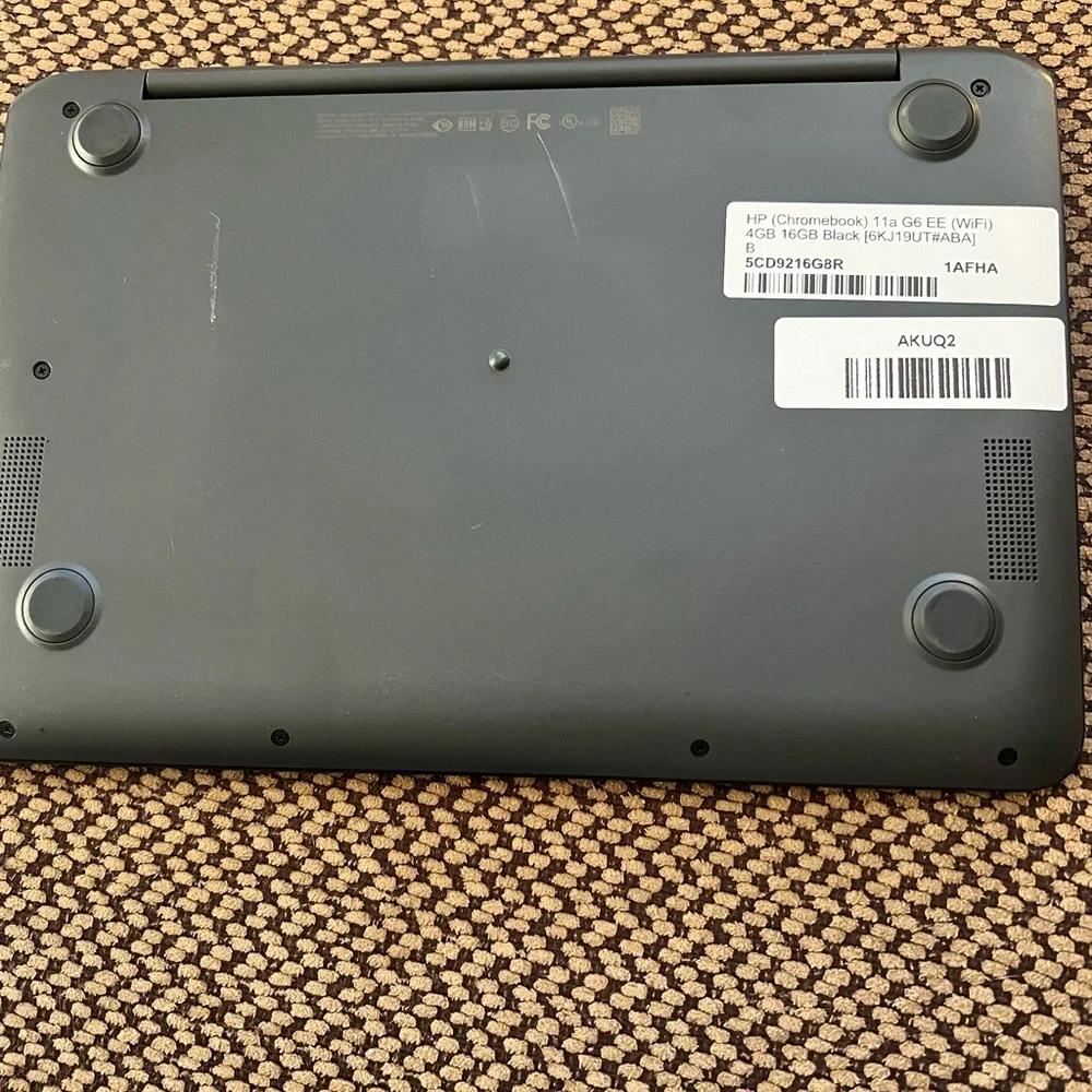 HP Chromebook 11 G6 EE in Black